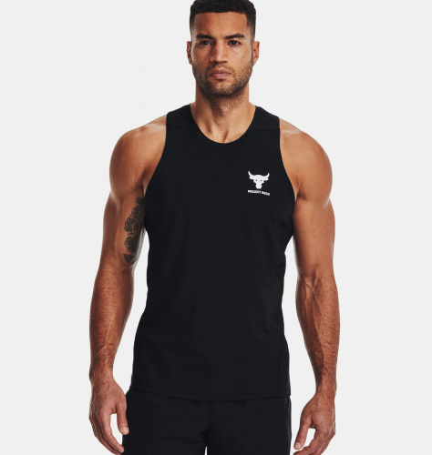 Clothing - Under Armour Project Rock ArmourPrint Fitted Tank | Fitness 